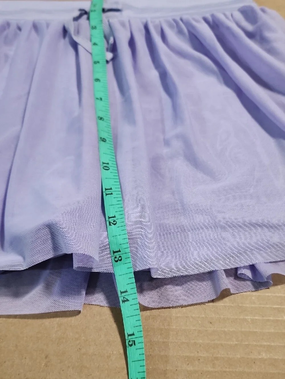 Gap Kids Lavender Mesh Skirt Skort, XXL (14-16)